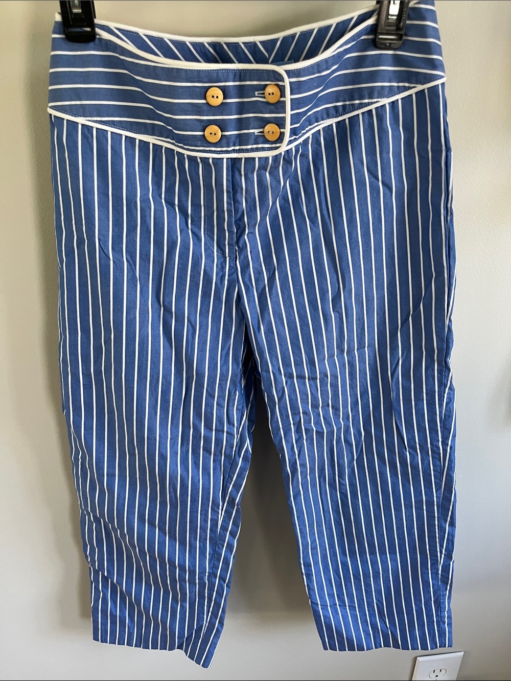 J. McLaughlin Striped Pants. Size 6. Made in USA